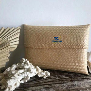 CARTERA DE BAMBÚ hecha a mano, ligera y elegante, el mejor regalo ecológico, BOLSO DE BAMBÚ, suministro directo de fábrica - Product Image 3