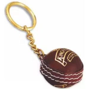Premium Metal <b>Cricket</b> Ball Keychain Perfect <b>Gift</b> for <b>Cricket</b> Enthusiasts or Sports Fans Available at Wholesale Supply - Product Image 1