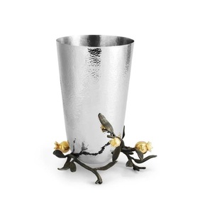 Florero de diseño de metal de Estilo Vintage Maceta decorativa de interior a precios más baratos Maceta de estilo costero. - Product Image 6