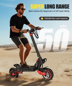 US EU UK <span class=keywords><strong>CA</strong></span> Warehouse <span class=keywords><strong>E</strong></span>-wheel Scooter eléctrico 1600W Motor 48v18ah Batería Doble suspensión 120kg Carga Control de aplicación electrónica - Product Image 1