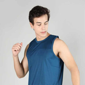 Nueva llegada precio al por mayor hombres camiseta sin mangas transpirable gimnasio desgaste hombres camiseta sin mangas hecho en Pakistán - Product Image 2