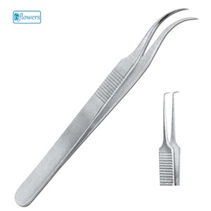 Pince pleine courbe Dumont Instruments de chirurgie manuelle en acier inoxydable - Product Image 1