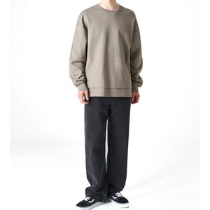 Men's Winter Oversized Fleece Sweatshirt-100% Cotton Windproof & Breathable for Weekend & <b>Travel</b> Outfits - Product Image 2