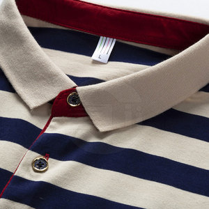 Camisetas polo con estilo para hombre Logotipo personalizado Impreso Transpirable Patrón sólido Polos para hombre - Product Image 3