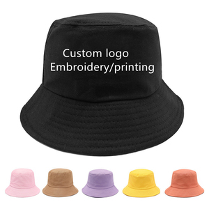 Vente directe d'usine Chapeaux seau Impression Logo personnalisé Casquette de pêcheur Fordable Polyester Meilleur fournisseur Chapeaux seau d'été - Product Image 2