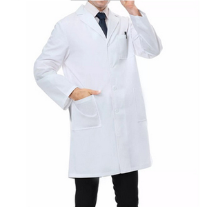 Blouse de laboratoire médicale jetable personnalisée avec poches, uniforme d'hôpital imprimé pour hommes, médecins, infirmières, professionnels de la santé, détection d'aiguilles - Product Image 5