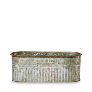 Jardinière multifonctionnelle Pot de jardin au sol Nouveau design Jardinière décorative en tôle galvanisée pour le jardin - Product Image 4