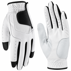 Gants de golf personnalisés OEM de haute qualité avec impression colorée, en cuir PU, protection UV, pour hommes, vêtements de sport - Product Image 6