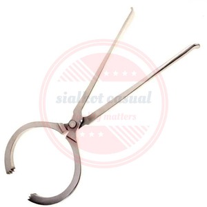 Testeurs de sabots de maréchal-ferrant en acier inoxydable de haute qualité \ Logo personnalisé et tailles Testeur de sabot d'instrument vétérinaire - Product Image 3