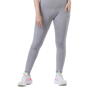Legging femme sur mesure, vente chaude 2025, taille haute, style décontracté, sublimation professionnelle, sans couture, coton/fibre de bambou, uni - Product Image 6