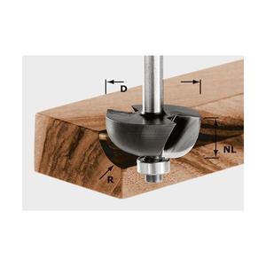 Fraise à rainurer Festool HW S8 à pointe en carbure - Product Image 1