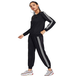 MISSKY Costume de sport pour femme, pantalon de survêtement à capuche à manches longues pour printemps automne, lot de 2 pièces - Product Image 1