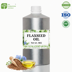 Huile de lin pressée à froid 100% pure de haute pureté, qualité cosmétique et industrielle, matière première pour les applications de formulation - Product Image 5