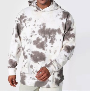 Personalizado en la demanda del cliente de alta calidad de peso pesado 500GSM pulóver sudaderas con capucha hombres menos precio de gran tamaño Unisex sudaderas con capucha para hombres - Product Image 2