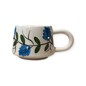 DG Concept 180ML Taza de cerámica de viñedo azul hecha a mano - Product Image 2