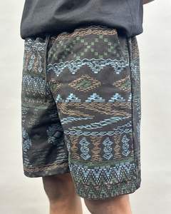 <b>Men's</b> Casual Summer <b>Shorts</b> with Anti-Wrinkle Feature Wholesale from Bangladesh Drawstring <b>Elastic</b> <b>Waist</b> Solid Pattern - Product Image 2