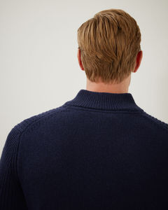 Designer Men Polo <b>Shirt</b> <b>Sweater</b> Knitted Warm Pullover With Customize Logo & Embroidery High Street Fashion For All Season Wear - Product Image 2