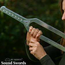 Épées sonores D288hz Chakra sacré (Svadhishthana) avec Solfeggio 528hz et marteau - Product Image 6