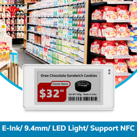 Label Harga Digital Minew 3-warna BWR Eink Epaper, Tanda Elektronik, Label Display Shelf Talker untuk Toko Ritel Supermarket