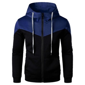 เสื้อฮู้ดซิปโพลีเอสเตอร์ใส่ได้ทั้งชายและหญิงเสื้อกันหนาวมีฮู้ดสำหรับผู้ชายในฤดูใบไม้ผลิผลิตจากผ้าฟลีซผลิตตามสั่ง100% - Product Image 3