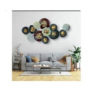 Prix de Vente Inférieurs Exportateurs Et Fabricants Métal Aluminium Décoration Murale Art Mural Pour La Maison Salon Luxe Fait Main - Product Image 4