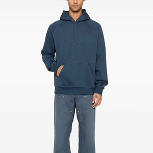 เสื้อมีฮู้ดผ้าฝ้ายยูนิเซ็กซ์สไตล์สตรีทหลวมแบบกำหนดรูปแบบได้เองใส่สบายและทันสมัยเหมาะกับการสวมใส่อินเทรนด์ - Product Image 3