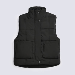 Veste matelassée à bulles de grande capacité pour l'hiver de qualité supérieure pour hommes, taille plus, respirante, épaisse, toile, motif de conception OEM, décoration - Product Image 1