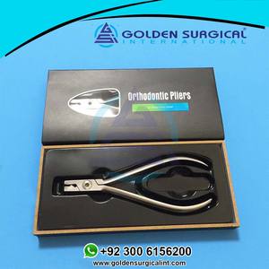 Pince orthodontique Médicale En Acier Inoxydable Plat Extrémité Distale Cutter Ligature Pince Ligature Cutter ensemble dentaire instruments chirurgicaux - Product Image 3