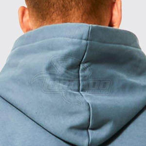 Dernier modèle de sweats à capuche pour adultes Impression solide Respirant Facile à la mode Vêtements d'hiver décontractés Manches longues Ourlet brut Col à capuche Teint uni - Product Image 6