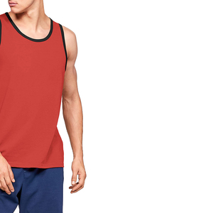 2024 llegada de verano hombres camiseta sin mangas a bajo precio transpirable sostenible diseño de logotipo personalizado servicio OEM gimnasio hombres camiseta sin mangas - Product Image 3