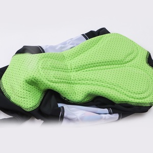 Cuissard à bretelles 4 poches pour hommes Pro Korea respirant Cool pour les longs voyages 8 heures de vélo Cuissard à bretelles - Product Image 6