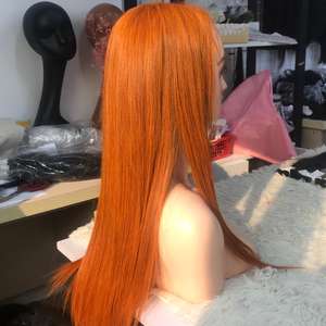 วิกผมแท้เรมี่สีส้มธรรมชาติทรงตรงจากเวียดนามสำหรับผู้หญิงผิวดำ - Product Image 3