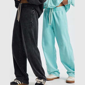 กางเกงผ้าฟลีซผ้าฝ้ายหนาสำหรับผู้ชายกางเกงว่างแบบลำลองลำลองพิมพ์ลายโลโก้ออกแบบได้ตามต้องการ - Product Image 4