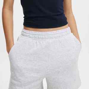 Nouveaux shorts de plage pour femmes, été, sport, respirant, 100% coton, polaire, séchage rapide, taille élastique, style décontracté et sportif - Product Image 6