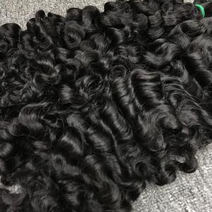 2024มัดผมแท้สำหรับผู้หญิงช่อผมดิบแบบชาวพม่าสำหรับผู้หญิง - Product Image 1