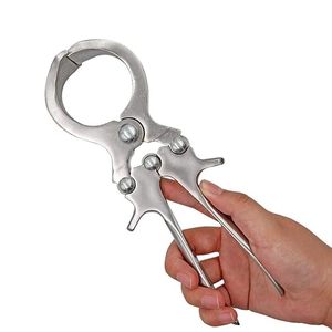 Abrazadera de castración de acero inoxidable sin sangre, pinzas de castración de ovejas, herramienta de castración veterinaria - Product Image 4