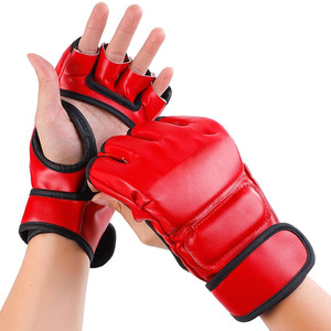 Prix de gros Gants de MMA professionnels Poignées d'extérieur Taille unisexe Cuir de vachette de qualité supérieure - Product Image 2