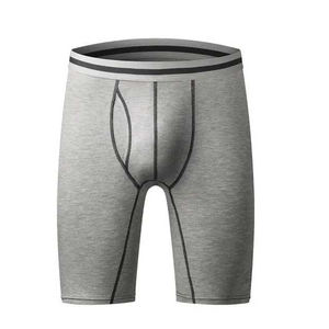 Calzoncillos de algodón modal de alta calidad para hombre logotipo personalizado ropa interior cómoda de punto de tiro bajo transpirable para adultos - Product Image 5