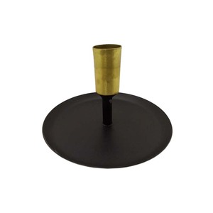Silver and <b>Black</b> Coated Decorative Metal Taper Candle <b>Holder</b> for Home & Wedding Tableware Decoration <b>Candlestick</b> <b>Holders</b> - Product Image 4