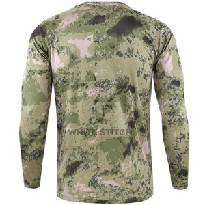 Maillot de pêche et de chasse personnalisé pour hommes, vêtements anti-UV, chemise de pêche, chasse, maillot de camouflage jungle - Product Image 6