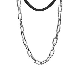 Harnais de cou de haute qualité pour l'haltérophilie harnais de tête d'entraînement de cou constructeur de muscle avec longue chaîne et sangle en acier réglables - Product Image 4