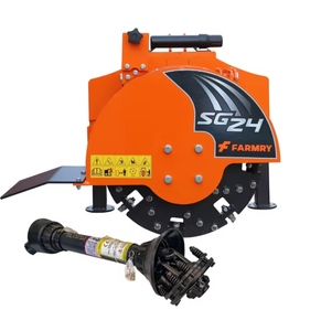 NUEVO Triturador de tocones de árboles PTO con 34 dientes de carburo, 15-45 HP, incluye eje PTO y embrague deslizante, uso agrícola, 540 RPM, 1200 - Product Image 1