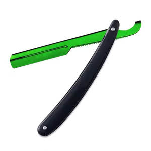 Fabricante profesional Maquinillas de afeitar rectas listas para afeitar Plata Mejor calidad de peluquero - Product Image 1