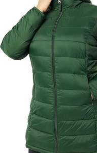 Customized High Quality Unisex New Warm Puffer Jacket Winter Coat Fashion Light <b>Weight</b> <b>Stand</b> Hooded 100% Polyester Fiber Filling - Product Image 6