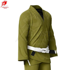 Kimono de Jiu-Jitsu en tissu doré haute densité, tenue professionnelle à manches longues, vêtements traditionnels d'arts martiaux pour grappling - Product Image 5