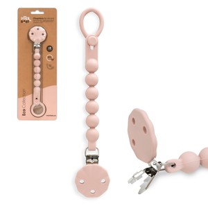 Porta Chupetes de Silicona en Rosa Oscuro para Recién Nacidos y Bebés de 0 a 12 Meses - Product Image 1