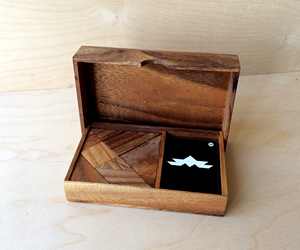 Ensemble de tangram logique avec cartes de jeu, jeu de puzzle en bois, jeu d'esprit pour améliorer la créativité, la réflexion critique et la résolution de problèmes - Product Image 2