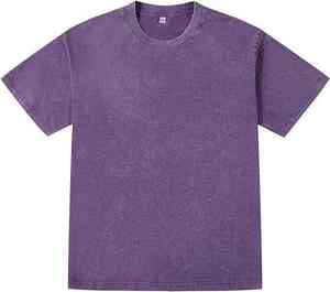 เสื้อลำลองสำหรับผู้ชายเสื้อยืดซักกรดทรงสลิมฟิตไซส์พิเศษเสื้อยืดซักด้วยหินแขนสั้นคอของผู้ชาย - Product Image 1