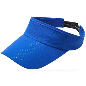 หมวกกันแดดโพลีเอสเตอร์ปักโลโก้ตามสั่ง สำหรับผู้ชายและผู้หญิง สวมใส่สบายในฤดูร้อน แห้งเร็ว น้ำหนักเบา - Product Image 1