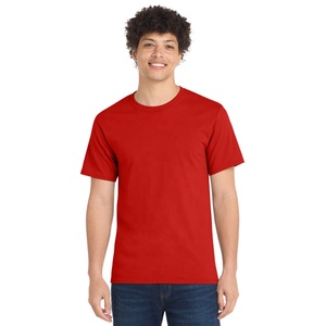 T-shirt en coton à col rond pour homme de qualité supérieure, manches courtes, couleurs personnalisées, tailles S-3XL, coupe régulière et ample, logo personnalisé, fournisseur OEM - Product Image 1